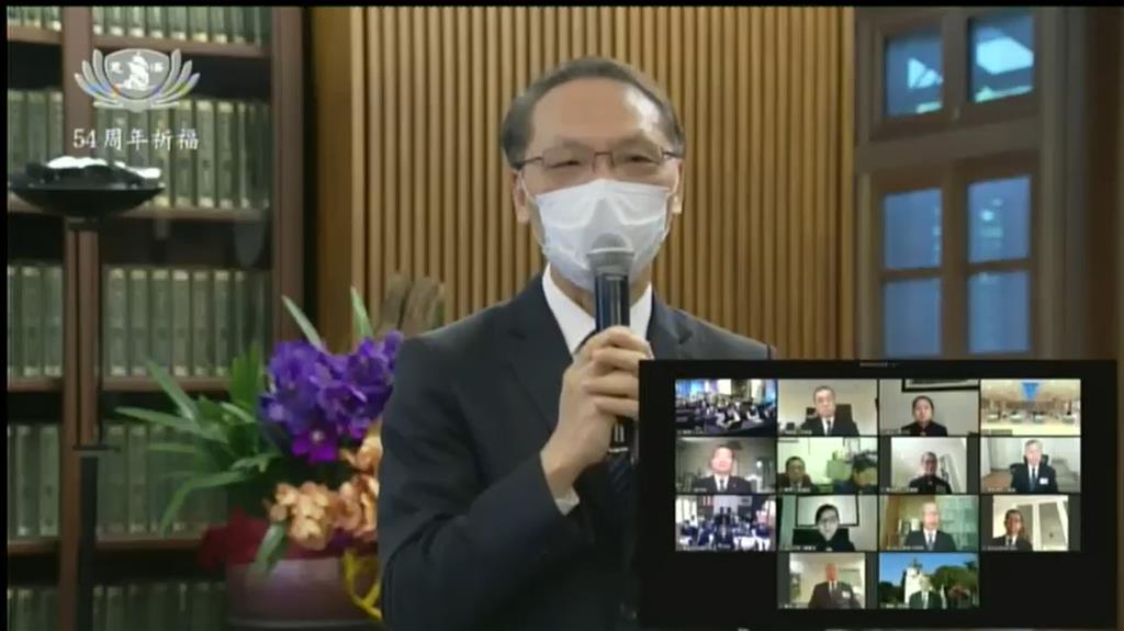 慈濟基金會顏博文執行長指出，新冠病毒疫情造成全球經濟大幅蕭條，針對台灣已啟動「大愛共伴‧造福行善」關懷行動。（圖為慈濟基金會提供）