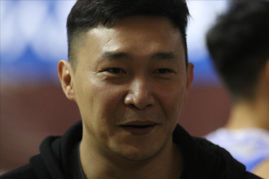 在球賽中看見張智峰教練面露微笑，是件很稀奇的事。