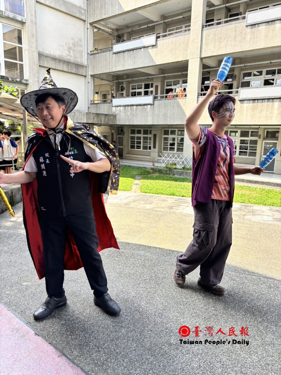竹崎高中萬聖節不只搞鬼化身「拳柱」鬥志戰勝邪惡宣示友善校園– 嘉義縣